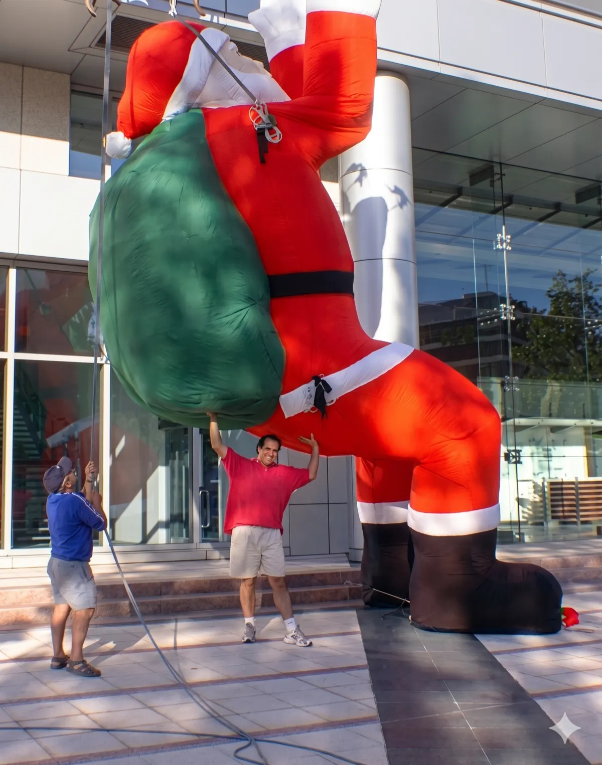 Figura gigante de gran formato fabricada por SignCorp Chile