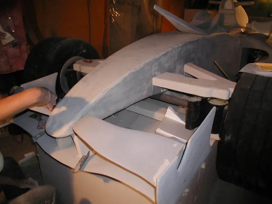 F1 en fabricación