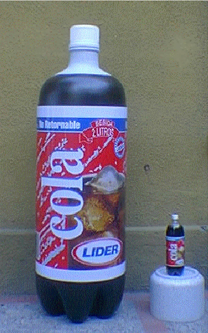 Botella gigante Lider